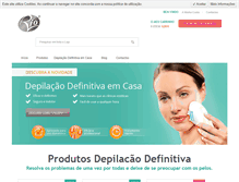 Tablet Screenshot of depilacao.eu